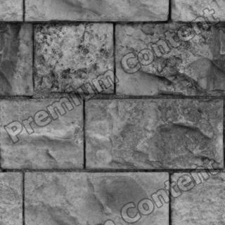 Seamless Textures of Wall Stones + Normal & Bump Mapping